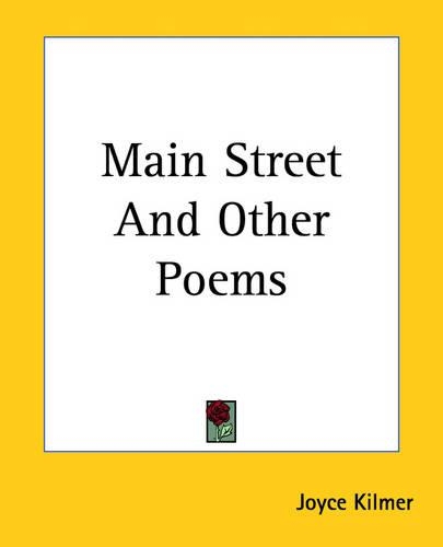 Main Street And Other Poems