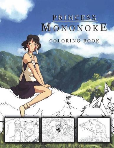 Princess Mononoke Coloring Book