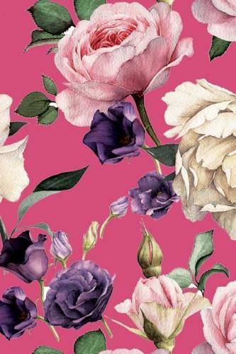 Pink and White Rose Design Journal