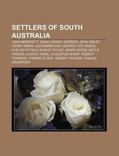 Settlers of South Australia