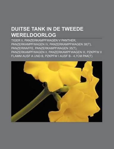 Duitse Tank in de Tweede Wereldoorlog