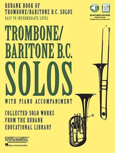 Rubank Book of Trombone/Baritone B.C. Solos: Easy to Intermediate