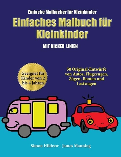Einfache Malbücher für Kleinkinder