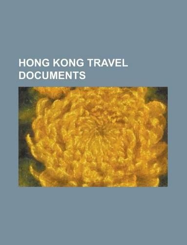 Hong Kong Travel Documents: British Nationality Law and Hong Kong, Hong Kong Special Administrative Region Passport(English)