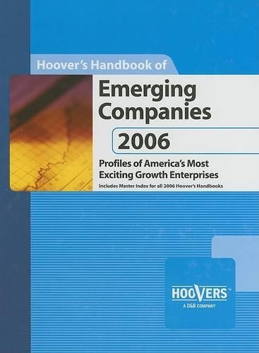 Hoover's Handbook of Emerging Companies