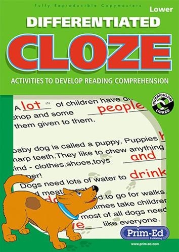 Differentiated Cloze: Activities to Develop Reading Comprehension