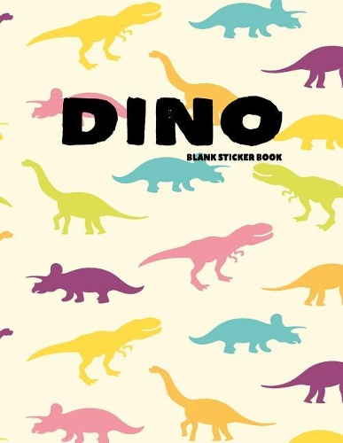 Dino Blank Sticker Book