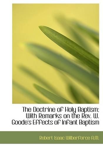 The Doctrine of Holy Baptism