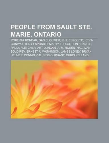 People from Sault Ste. Marie, Ontario