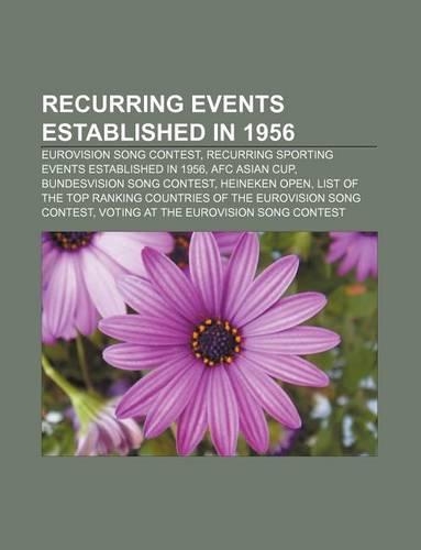 Recurring Events Established in 1956: Eurovision Song Contest, Recurring Sporting Events Established in 1956, Afc Asian Cup(English)