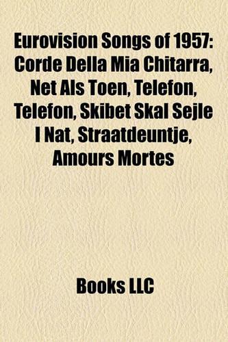 Eurovision Songs of 1957