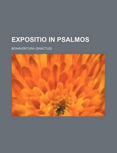 Expositio in Psalmos: (English)