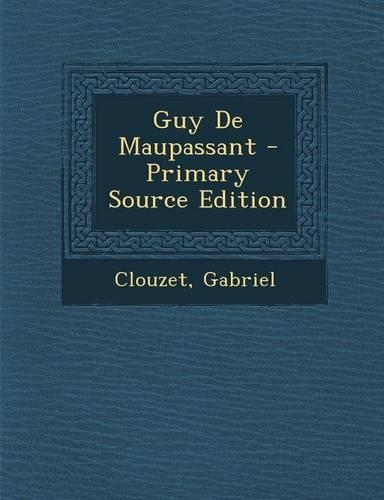 Guy de Maupassant