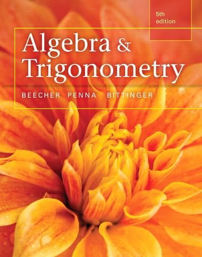 Algebra and Trigonometry