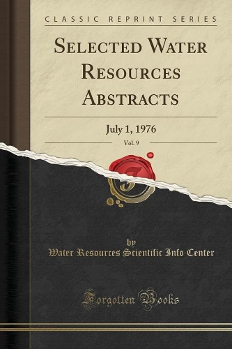 Selected Water Resources Abstracts, Vol. 9