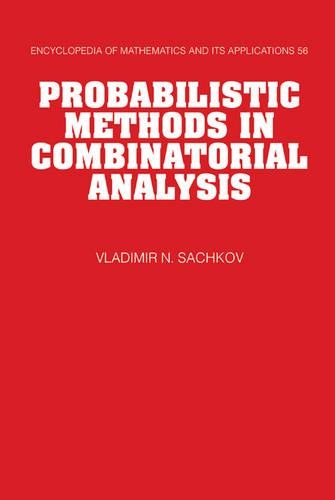 Probabilistic Methods in Combinatorial Analysis: (Series Number 56 Encyclopedia of Mathematics and its Applications)