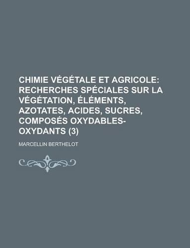 Chimie Vegetale Et Agricole (3)