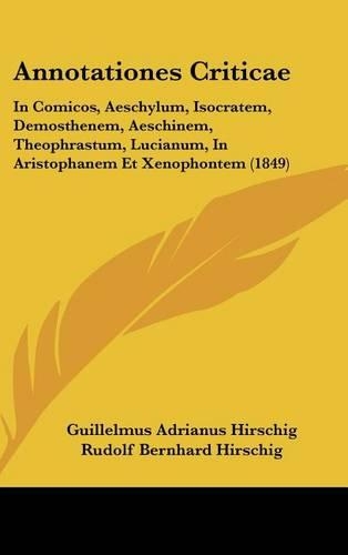 Annotationes Criticae