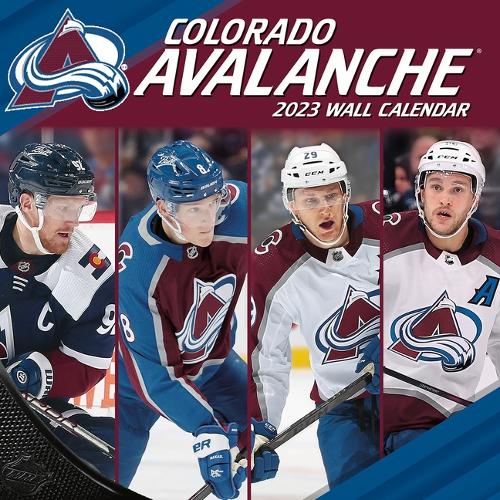 Colorado Avalanche 2023 12x12 Team Wall Calendar