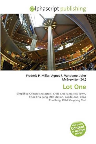 Lot One: (English)