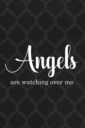 Angels Are Watching Over Me: Blank Lined Notebook Journal Diary Composition Notepad 120 Pages 6x9 Paperback ( Angels )1