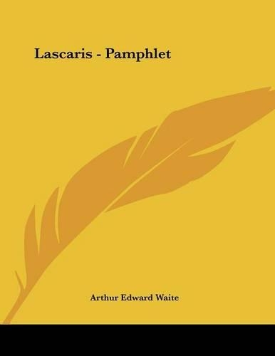 Lascaris - Pamphlet