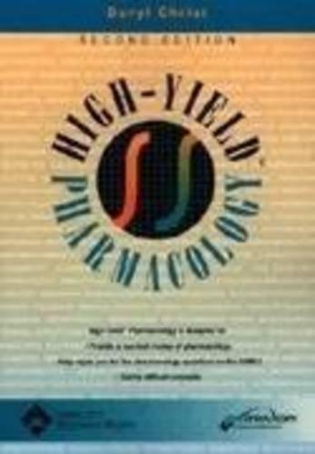 High-yield Pharmacology: (High-Yield Series)