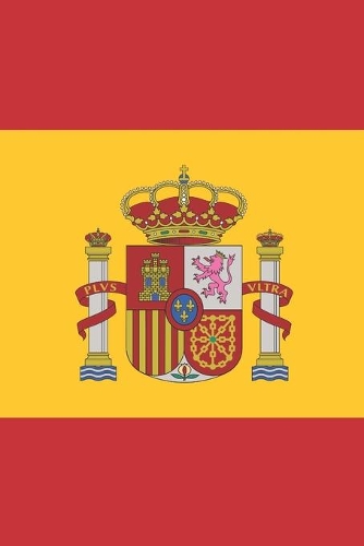 Spain Travel Journal - Spain Flag Notebook - Spanish Flag Book