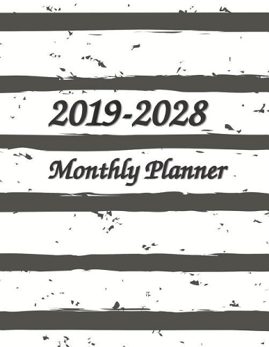 2019-2028 Monthly Planner 8.5x11