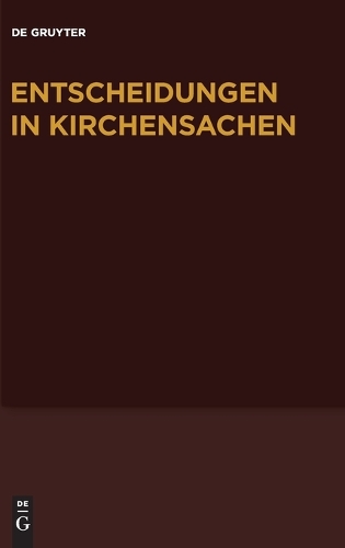 Entscheidungen in Kirschensachen Seit 1946 - 1.1.-30.06.2011