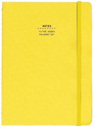 Nava Everything Pocket Notebook, Yellow