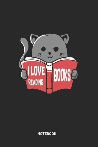 I Love Reading Books Notebook