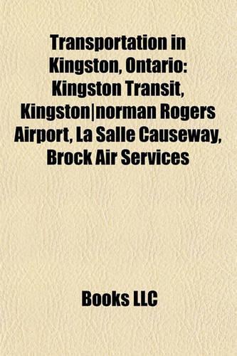 Transportation in Kingston, Ontario