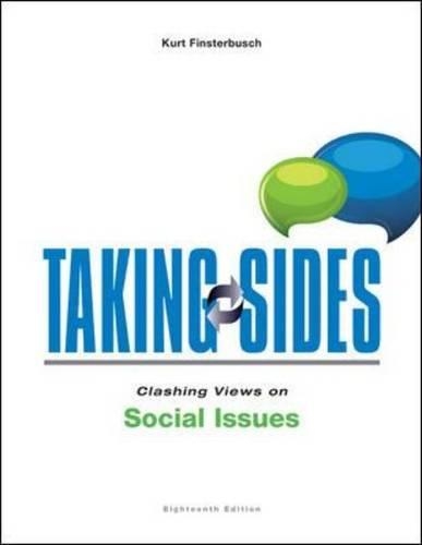Taking Sides: Clashing Views on Social Issues