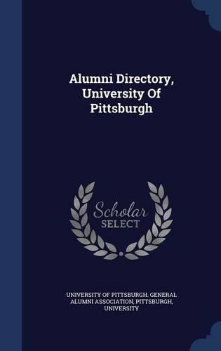 Alumni Directory, University Of Pittsburgh