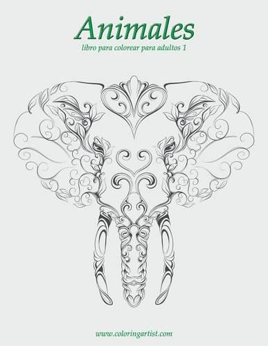 Animales Libro Para Colorear Para Adultos 1