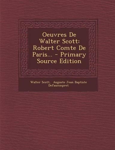 Oeuvres de Walter Scott