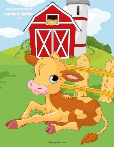 Livro para Colorir de Animais Bebês 1 & 2