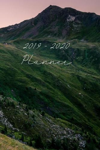 2019 - 2020 Planner: August 2019 - June 2020 Daily Planner with Calendar Dates, Purply Meadow Cover