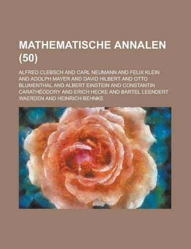 Mathematische Annalen (50)