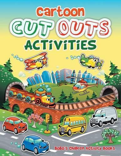 Cartoon Cut Outs Activities Activity Book