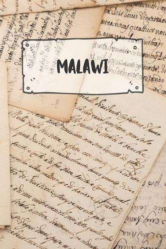 Malawi: Ruled Travel Diary Notebook or Journey Journal - Lined Trip Pocketbook for Men and Women with Lines