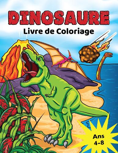 Dinosaure Livre de Coloriage