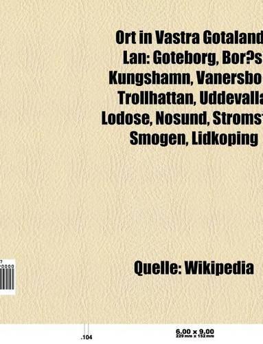Ort in Vastra Gotalands LAN