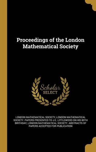 Proceedings of the London Mathematical Society