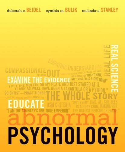 Abnormal Psychology