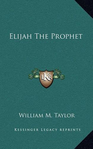Elijah the Prophet: (English)