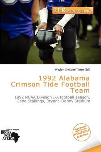 1992 Alabama Crimson Tide Football Team: (English)
