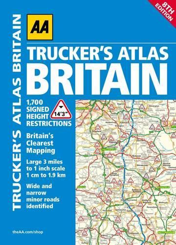 AA Trucker's Atlas Britain