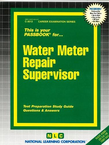 Water Meter Repair Supervisor